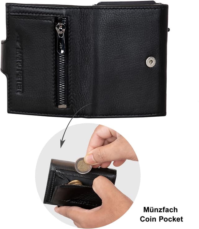 Thumbnail 4 de Marc Peter Geldbörse Herren RFID Slim