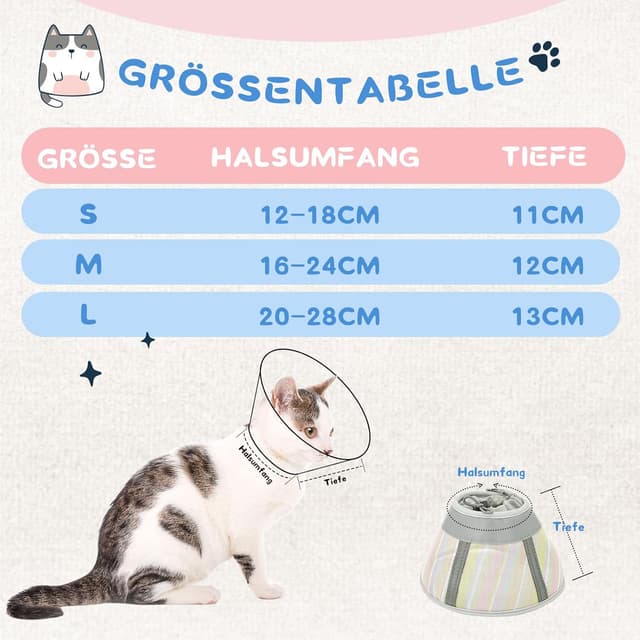 Thumbnail 4 de Weicher Katzenhalskragen 3 Größen 🐱