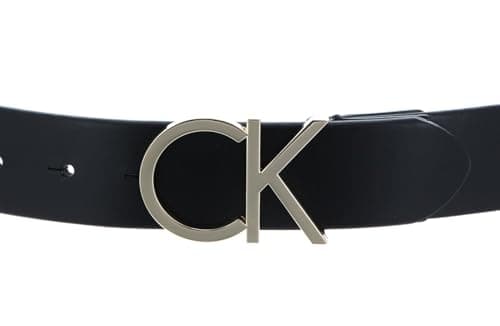 Detalle 2 de Calvin Klein Ck Logo Belt cinturón piel 80 cm