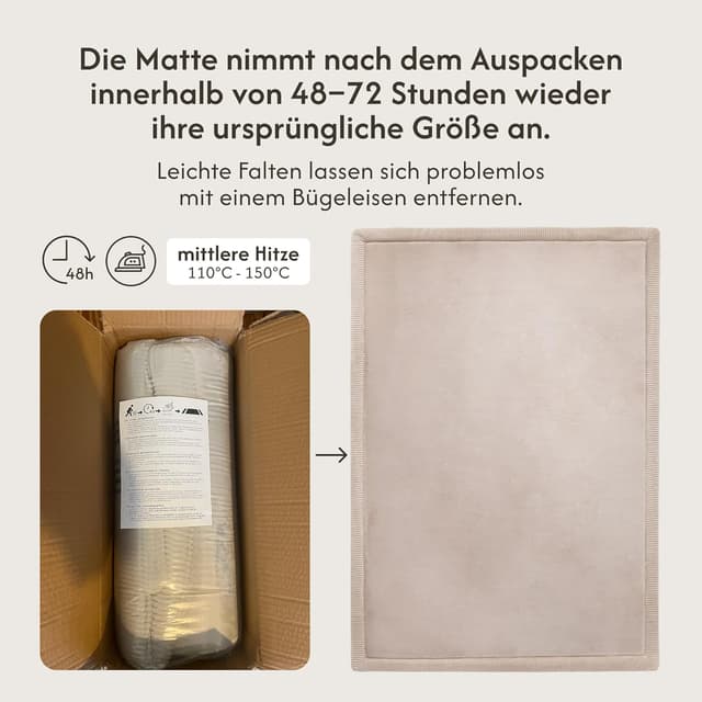 Detalle de Hakuna Matte 170 x 120 cm Baby Spielmatte