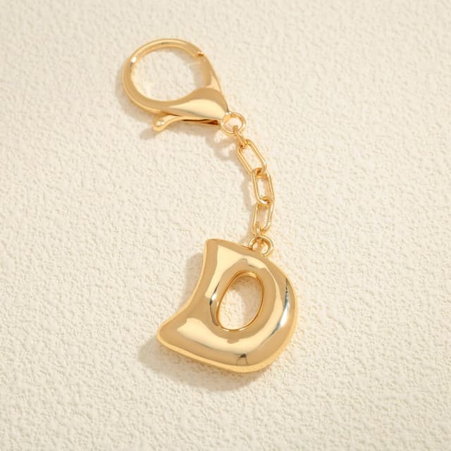 Thumbnail 3 de LILIE&WHITE D Gold Letter Keychain