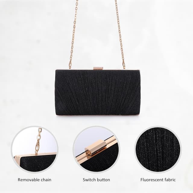 Detalle de Fecialy Clutch Handtasche 22 x 12 cm