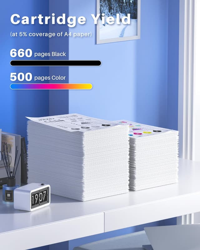 Detalle 2 de INK4U 540XL 541XL Druckerpatronen 660 Seiten 🖨