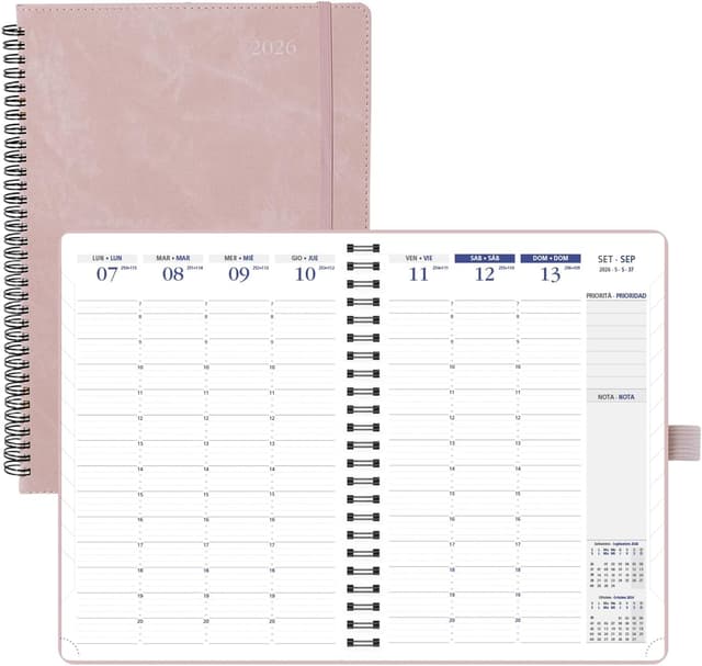 Thumbnail 6 de POPRUN Agenda 2026 Semana Vista A4 21x29.7cm