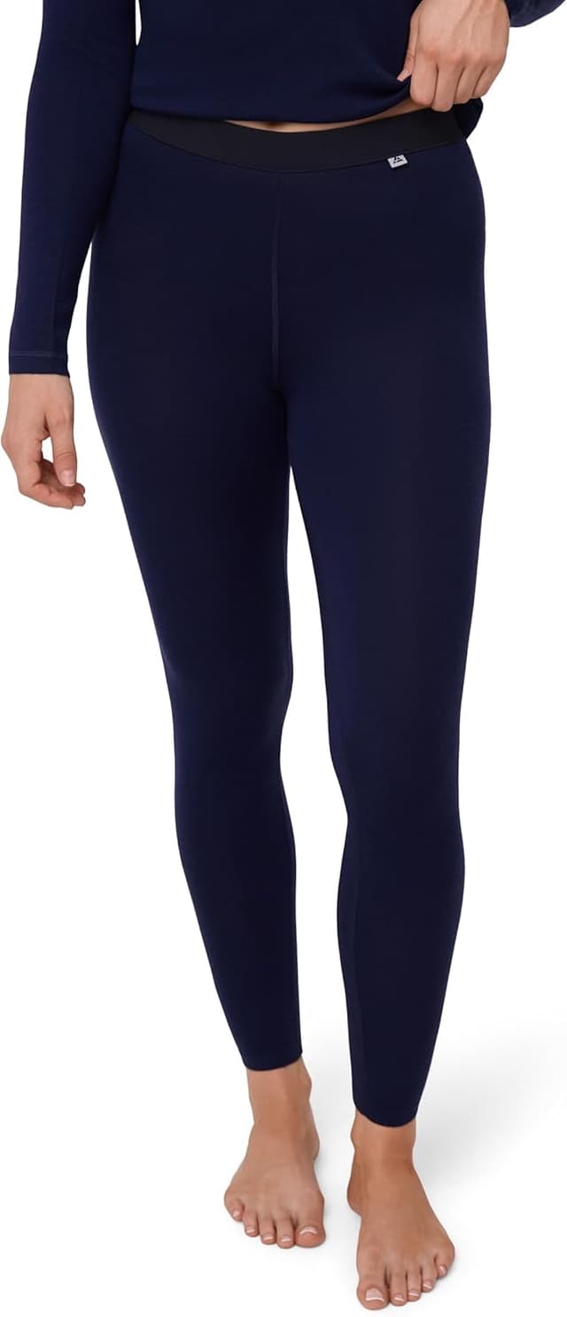 Thumbnail 3 de DANISH ENDURANCE Leggings donna in lana merino, termici