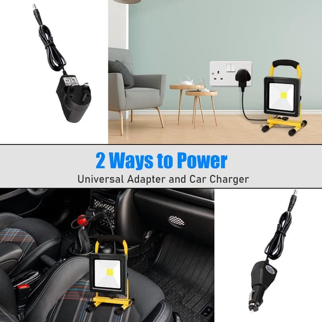 Thumbnail 5 de Edasion 20W LED Rechargeable Work Light 3000LM