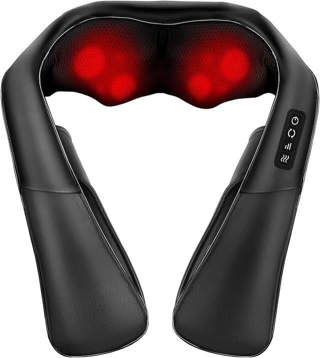 Imagen de Massaggiatore shiatsu cervicale e per schiena 4D, 3 velocità 🧘 en OfertitasTOP