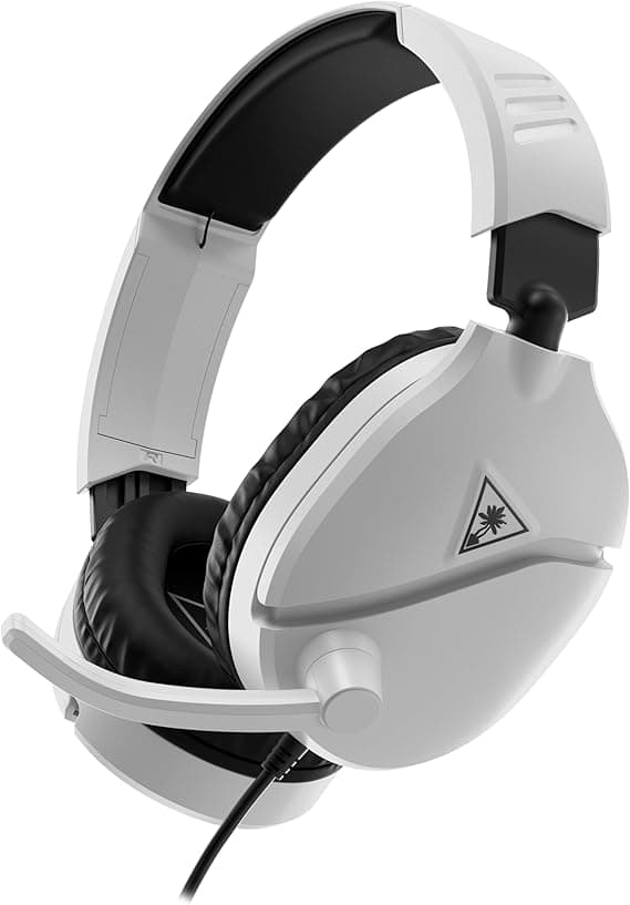 Detalle de Turtle Beach Recon 70 Blanca 🌟 Auriculares para Juegos Multiplataforma