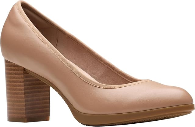 Detalle 2 de Clarks Bayla Carly zapato mujer beige cálido 37 🇳🇬👠