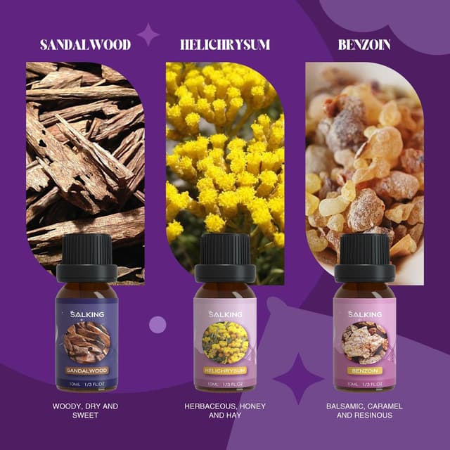 Thumbnail 3 de SALKING Aceites Esenciales para Dormir – Lavanda, Sándalo, Vetiver