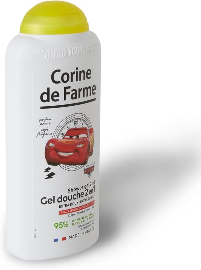 Detalle 2 de Gel doccia 2 in 1 Cars 300 ml per bambini