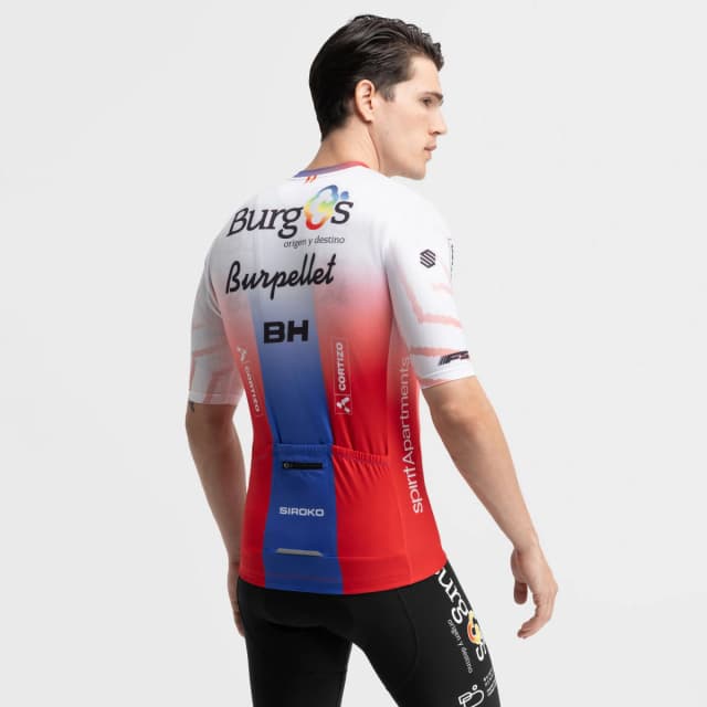 Detalle 2 de Siroko Maillot corto hombre Burgos Burpellet