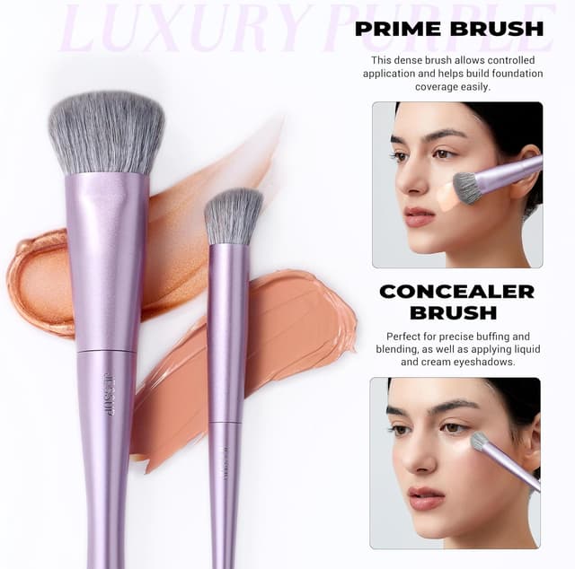 Thumbnail 2 de Jessup Set de Brochas 5 piezas Morado T514