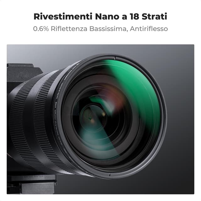 Thumbnail 5 de K&F CONCEPT 2 in 1 Filtro Black-Mist 1/8 52mm