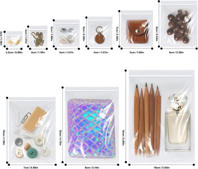 Detalle 2 de Mbsomnus Druckverschlussbeutel 40x50 mm, 100er