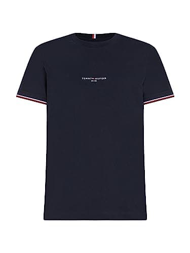 Thumbnail 4 de Tommy Hilfiger Tipped tee Camiseta Azul M