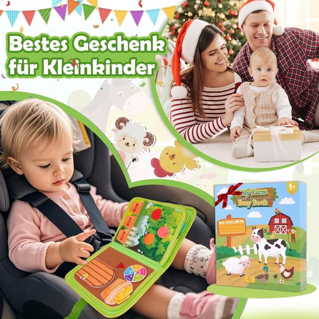 Thumbnail 5 de Busy Board Montessori Lernspielzeug 12+ Monate