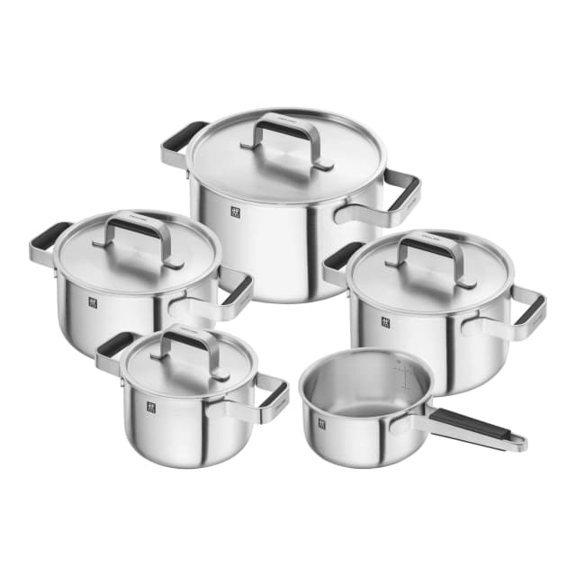 Detalle de Zwilling Batería de cocina 5 piezas acero inoxidable 18/10