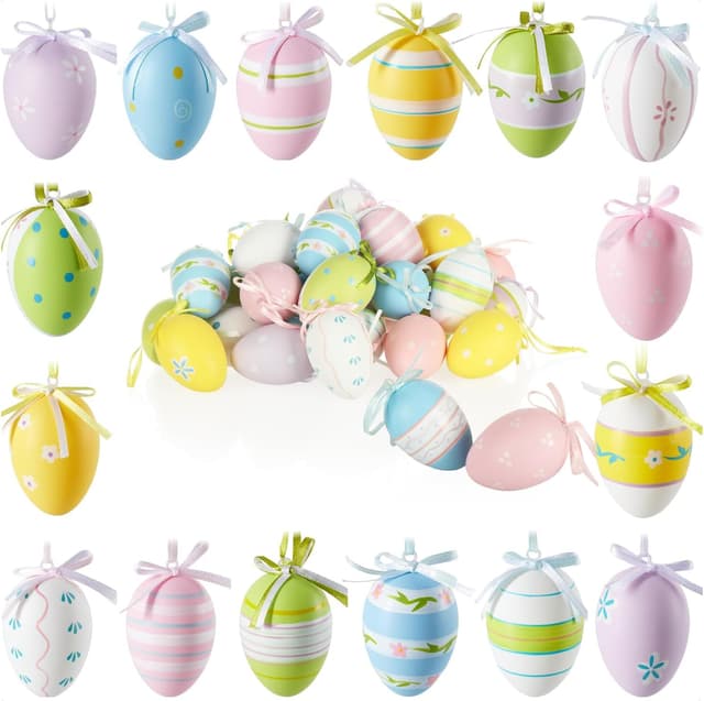 Detalle de com-four® 36x cintres de Pâques 36 pièces 🐣