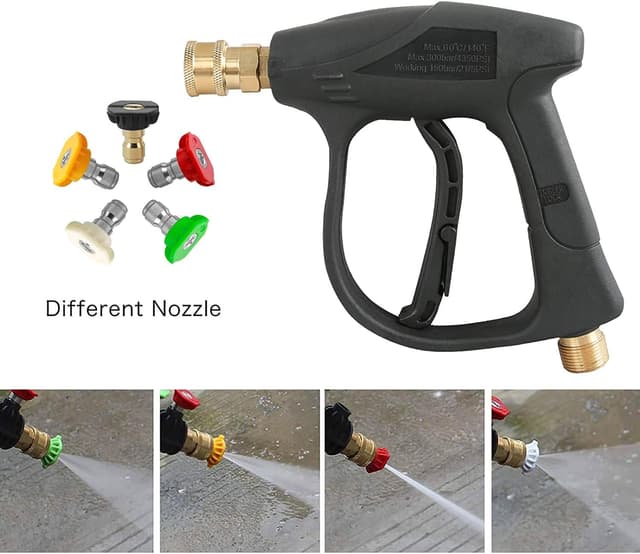 Detalle de YUET high pressure washer gun 4350 PSI