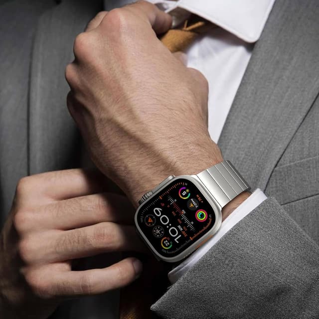 Thumbnail 6 de TiMOVO Titanium Strap for Apple Watch (49mm, Ultra 3/2/1, 46mm/45mm/44mm/42mm) – Metal Detachable Strap