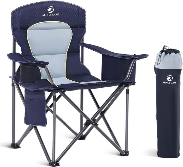 Detalle de ALPHA CAMP Camping Chair 200 kg