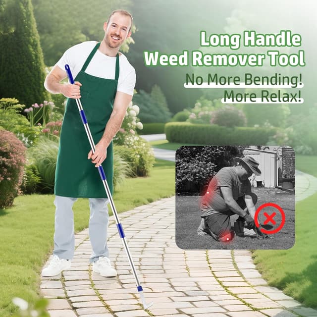 Thumbnail 5 de Patio Weed Remover Tool 60" long handle