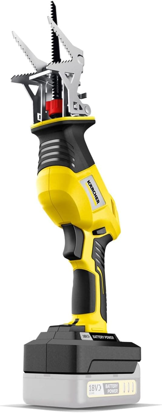 Detalle de Kärcher PGS 4-18 a batteria (18V) per potatura rami fino a 8 cm