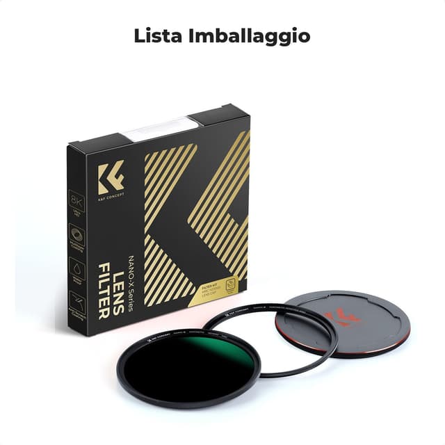 Thumbnail 6 de K&F CONCEPT Nano-X Filtro ND1000 77mm