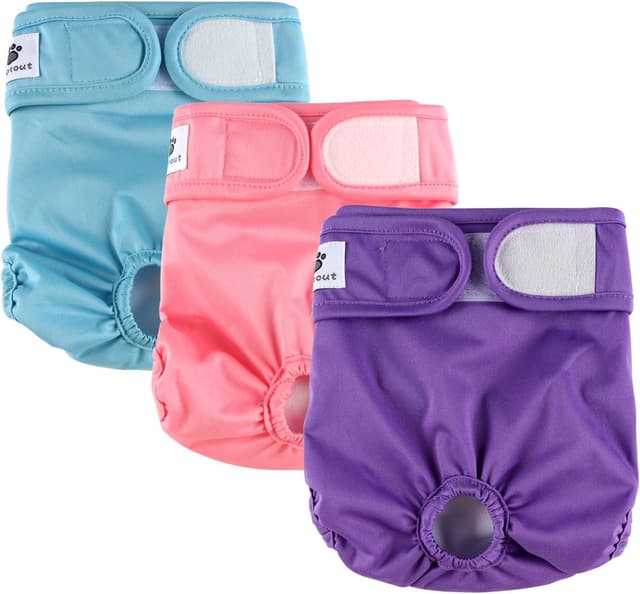 Detalle de Hisprout 3-Pack female dog diapers
