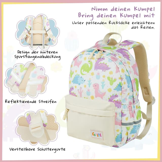 Thumbnail 5 de Coolife 5tlg Kinderkoffer Set Dino