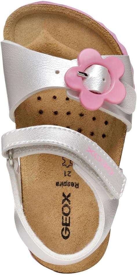 Detalle de Geox Baby Mädchen-Sandale Chalki GirlSandal – leichtes Sandalenset für warme Tage