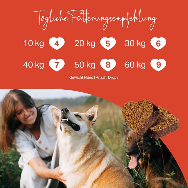 Detalle 1 de MEDIDOG Zeggi Weggi Premium Drops für Hunde mit Schwarzkümmelöl & Lammprotein – 400 g