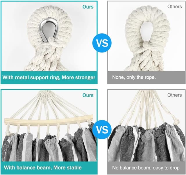 Detalle 2 de MOSFiATA hammock 550 lb load capacity