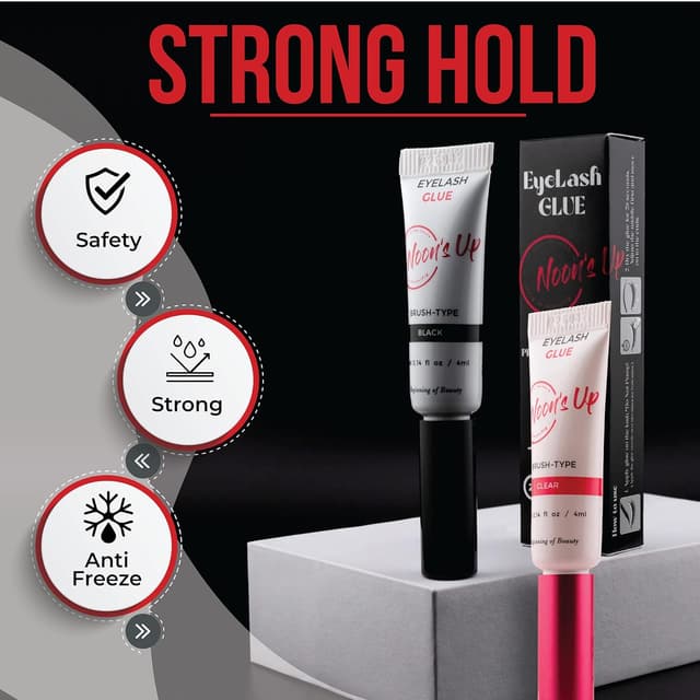 Thumbnail 2 de NOON'S UP Wimpernkleber 4 ml – wasserfest, hypoallergen 💄