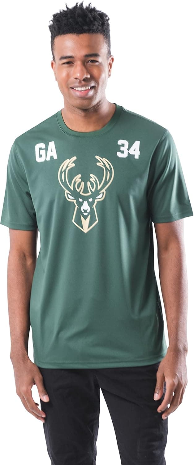 Detalle de Ultra Game Men’s NBA Official “Super Soft Players” T-Shirt