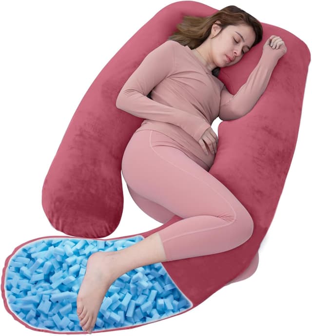 Thumbnail 6 de AS AWESLING Schwangerschaftskissen U‑Kissen