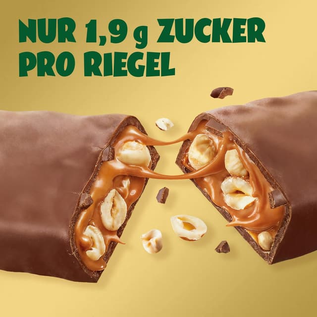 Detalle de ahead Hazelnut Caramel Schokoriegel 12x35g