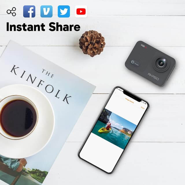 Thumbnail 6 de AKASO V50 X 4K action camera 128GB