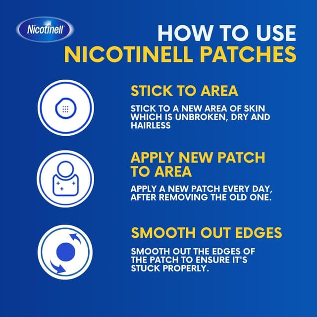 Thumbnail 4 de Nicotinell Nicotine Patch 21 mg quit aid 🚑