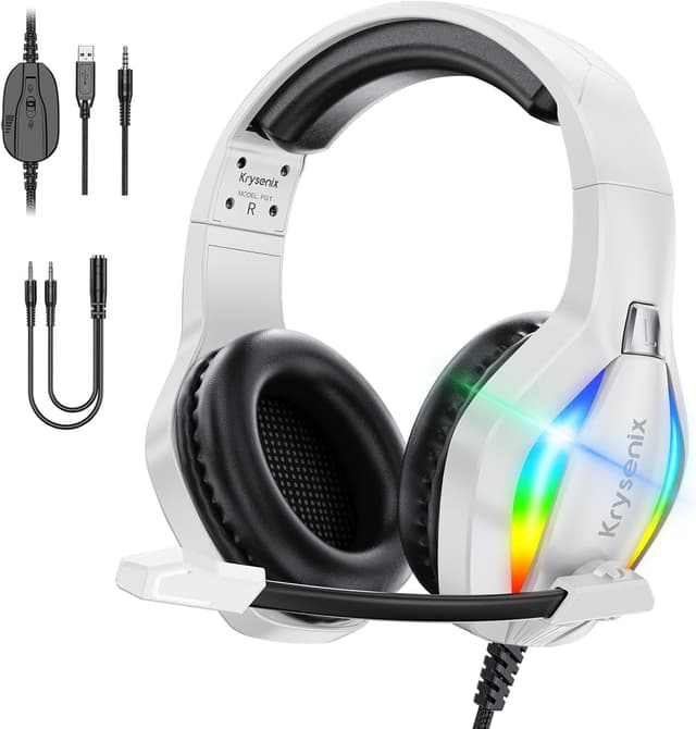 Detalle de Krysenix PG1 Gaming Headset mit RGB