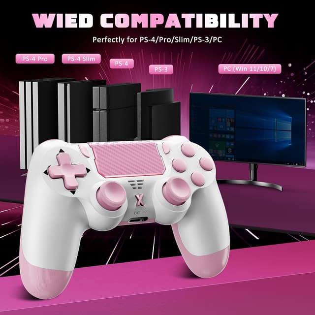 Thumbnail 5 de Glitfix Controller per PS4 Wireless 800 mAh