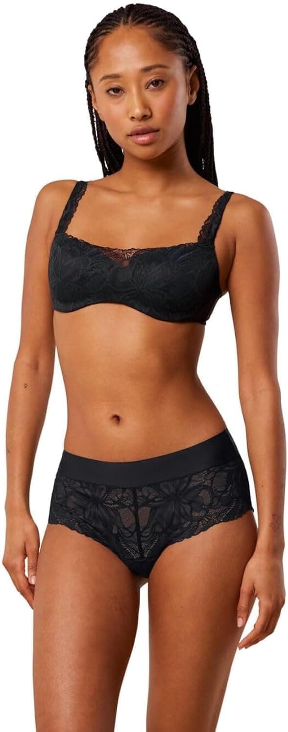 Detalle de Triumph Women’s Body Makeup Illusion Lace Balconette Bra