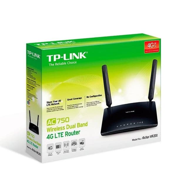 Thumbnail 2 de TP-Link Archer MR200 Router 4G LTE 733 Mbps