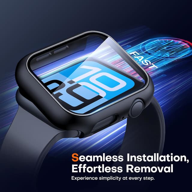 Thumbnail 5 de TAURI Hard Case for Apple Watch 44mm with 9H glass