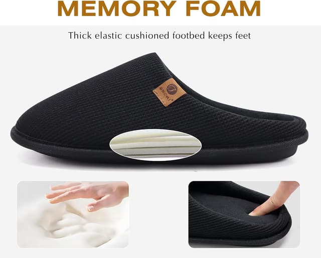 Detalle 2 de ONCAI Pantofole Uomo Memory Foam EU 40-49