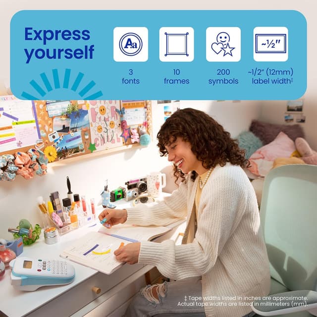 Detalle de Brother P-Touch PT-N10 handheld label maker ๐