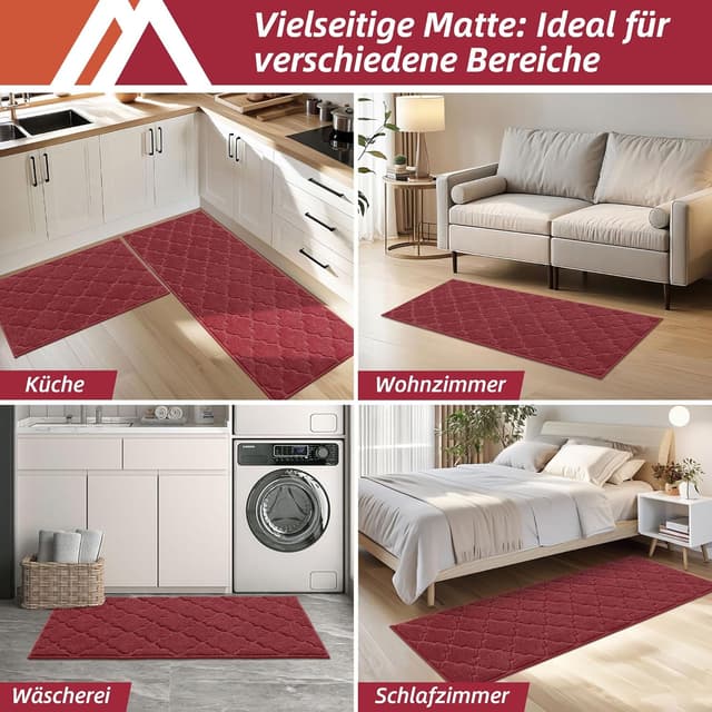 Thumbnail 6 de COSY HOMEER Küchenteppich 2er Set 50 x 75