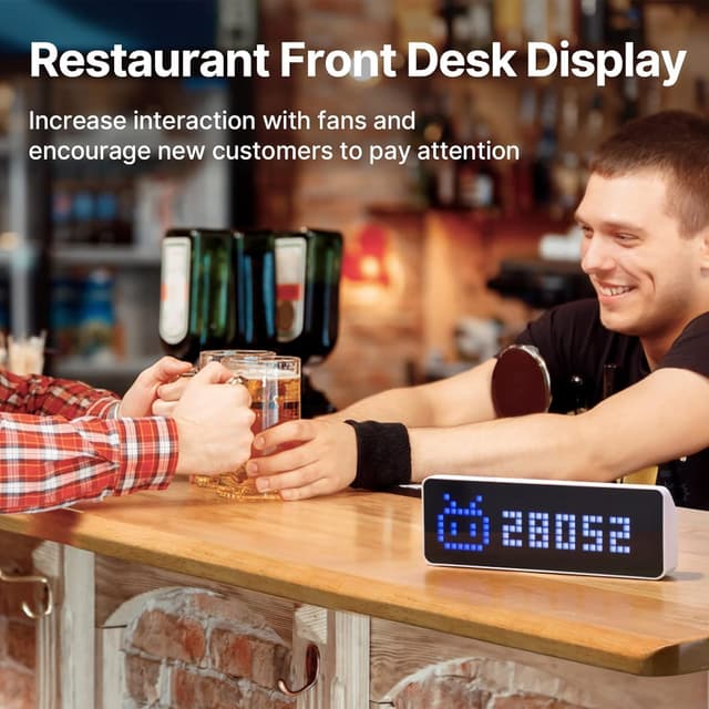 Thumbnail 6 de ULANZI TC001 horloge pixel 5 heures