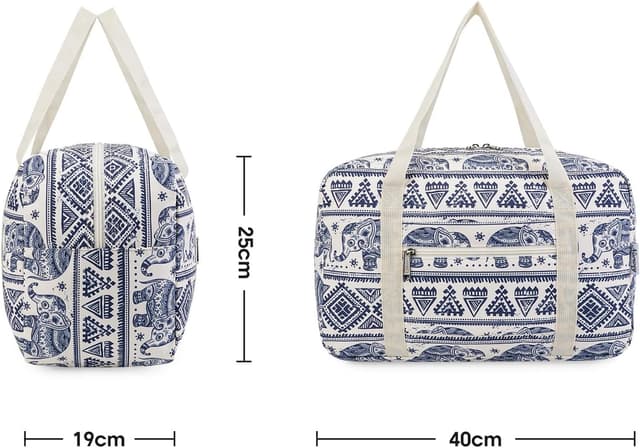 Detalle 2 de Ryanair cabin bag underseat holdall T3201/T3201-style foldable duffel 40x19x25cm (20L) – Elephant